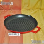 Zománcozott öntöttvas grill szeletsütő 31 cm 202613-ITL